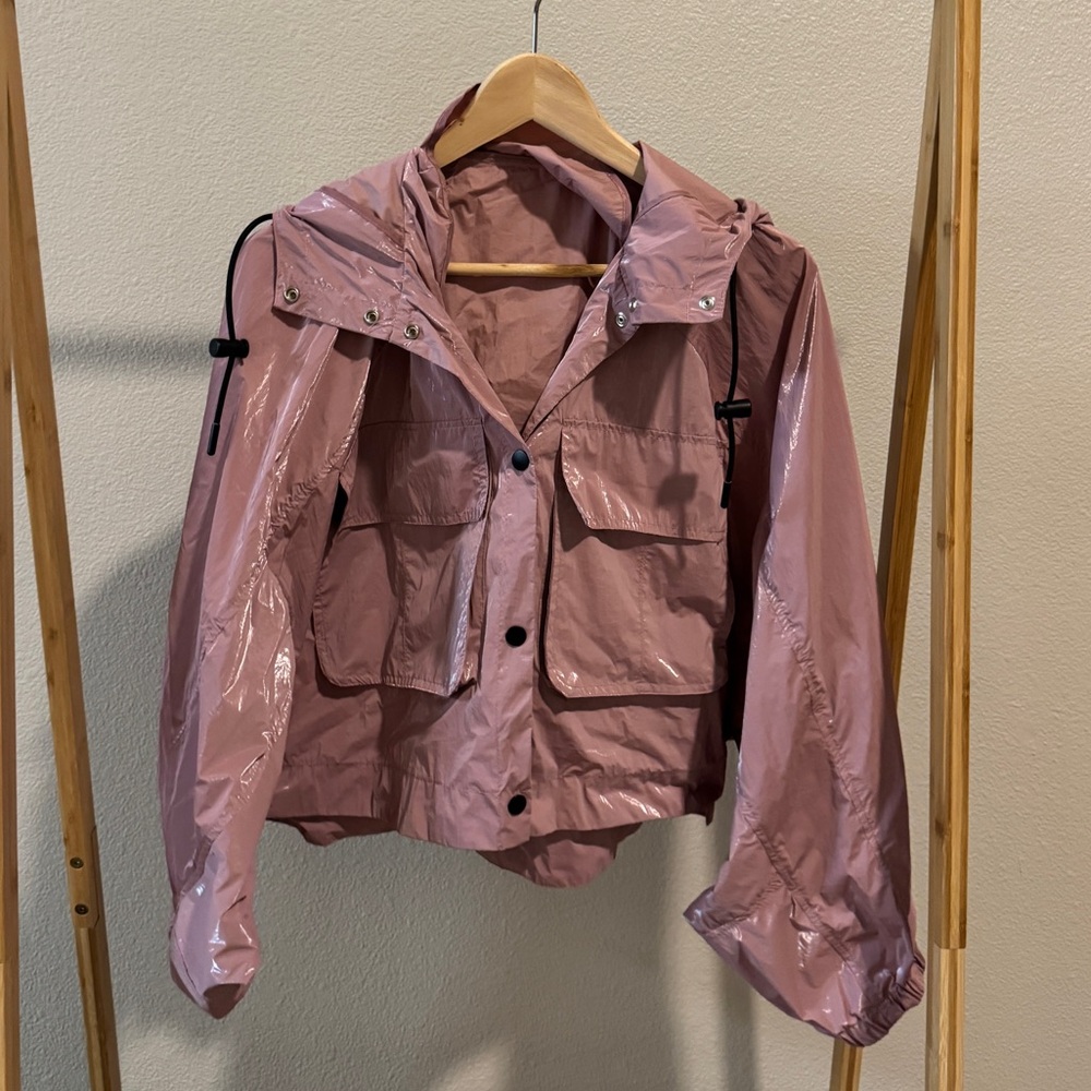 Zara Light Pink Utility Jacket